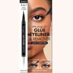 ABSOLUTE NEW YORK MAGIC GLUE EYELINER AND REMOVER 2 EN 1 NOIR