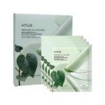 ANUA HEARTLEAF 70+ HYALURON SOOTHING COLLAGEN MASK PACK DE 4