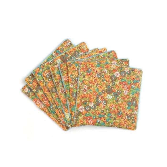 bambidou-bambidou-8-lingettes-orange-emma-liberty-changes-bebe.jpg BAMBIDOU 8 LINGETTES ORANGE EMMA LIBERTY – Image 1