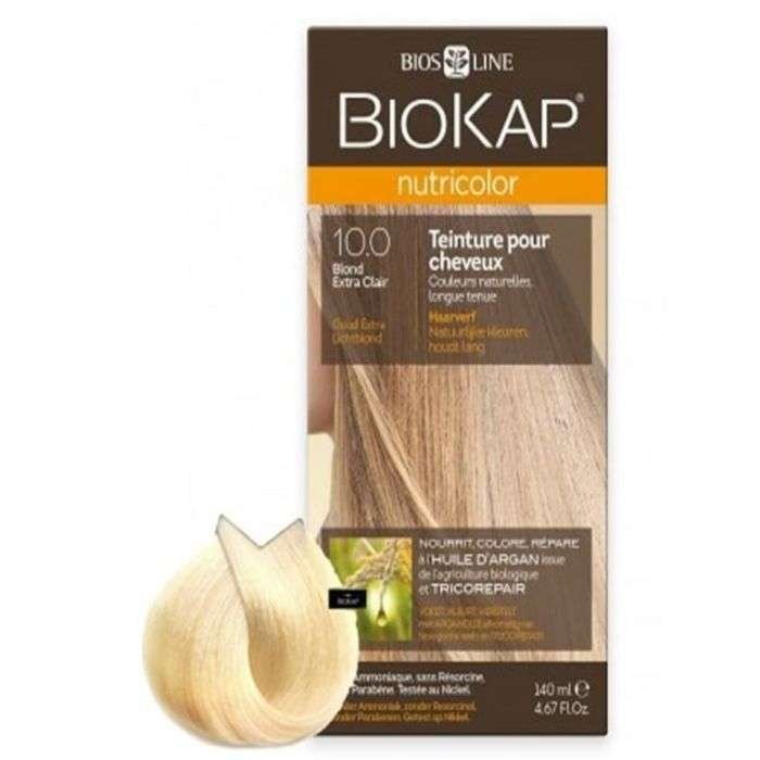 biokap-biokap-nutricolor-100-blond-tres-clair-coloration.jpg BIOKAP NUTRICOLOR 10.0 BLOND TRES CLAIR – Image 1