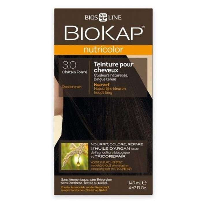 biokap-biokap-nutricolor-30-chatain-fonce-coloration.jpg BIOKAP NUTRICOLOR 3.0 CHATAIN FONCE – Image 1
