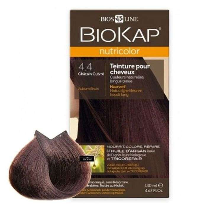 biokap-biokap-nutricolor-44-chatain-cuivre-coloration.jpg BIOKAP NUTRICOLOR 4.4 CHATAIN CUIVRE – Image 1