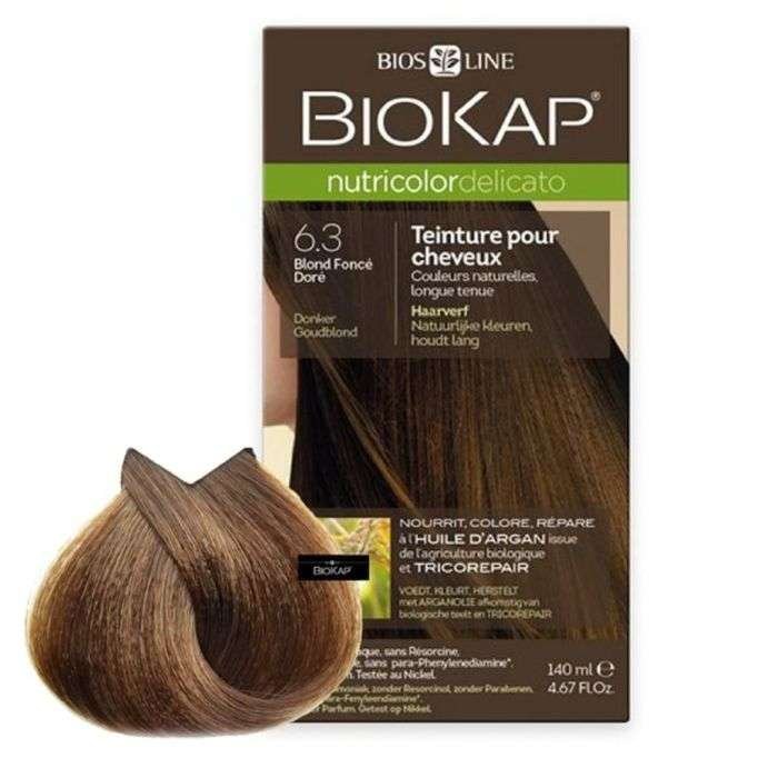 biokap-biokap-nutricolor-delicato-63-blond-fonce-dore-coloration.jpg BIOKAP NUTRICOLOR DELICATO 6.3 BLOND FONCE DORE – Image 1