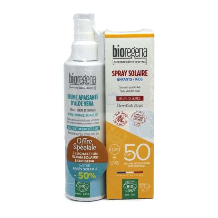 bioregena-duo-baume-apaisante-aloe-vera-spray-solaire-enfants-90-ml.jpg BIOREGENA DUO BAUME APAISANTE ALOE VERA + SPRAY SOLAIRE ENFANTS 90 ML – Image 1