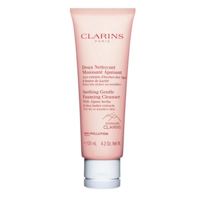 clarins-doux-nettoyant-moussant-apaisant-peaux-seches-ou-sensibles-125-ml.jpg CLARINS DOUX NETTOYANT MOUSSANT APAISANT PEAUX SECHES OU SENSIBLES 125 ML – Image 1