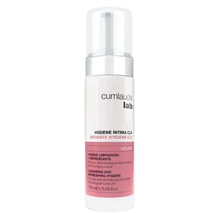 cumlaude-cumlaude-lab-hygiene-intime-clx-mousse-nettoyante-165-ml-protections-hygieniques-et-toilette-intime.jpg CUMLAUDE LAB HYGIENE INTIME CLX MOUSSE NETTOYANTE 165 ML – Image 1