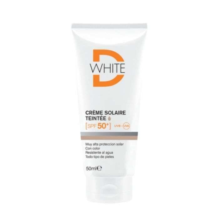 d-white-d-white-creme-solaire-teinte-medium-spf-50-cremes.jpg D-WHITE CREME SOLAIRE TEINTE MEDIUM SPF 50+ – Image 1