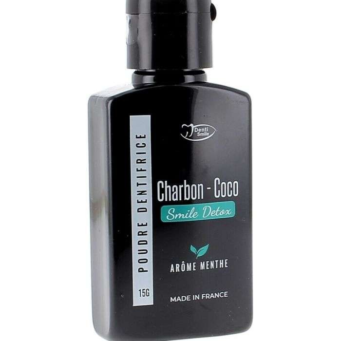 denti-smile-denti-smile-smile-detox-dentifrice-poudre-charbon-coco-arome-menthe-15-g-dentifrices-blanchissants.jpg DENTI SMILE SMILE DETOX DENTIFRICE POUDRE CHARBON COCO AROME MENTHE 15 G – Image 1