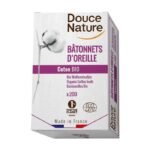 DOUCE NATURE 200 BATONNETS D'OREILLE COTON BIO