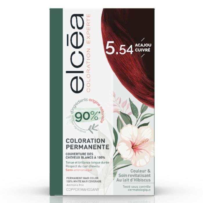 elcea-elcea-coloration-permanente-554-acajou-cuivre-coloration.jpg ELCEA COLORATION PERMANENTE 5.54 ACAJOU CUIVRE – Image 1