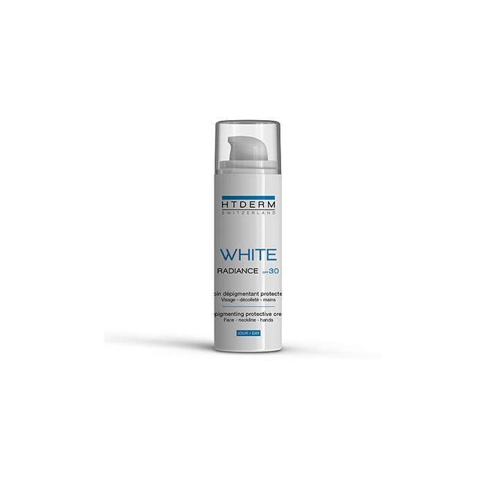 htderm-htderm-white-radiance-spf30-creme-30-ml-cremes-jour.jpg HTDERM WHITE RADIANCE SPF30 CREME 30 ML – Image 1