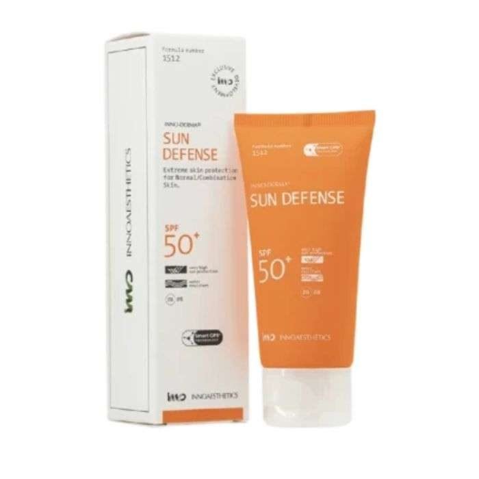 innoaesthetics-innoaesthetics-sun-defence-spf-50-60ml-cremes-solaires.jpg INNOAESTHETICS SUN DEFENCE SPF 50+ 60ML – Image 1