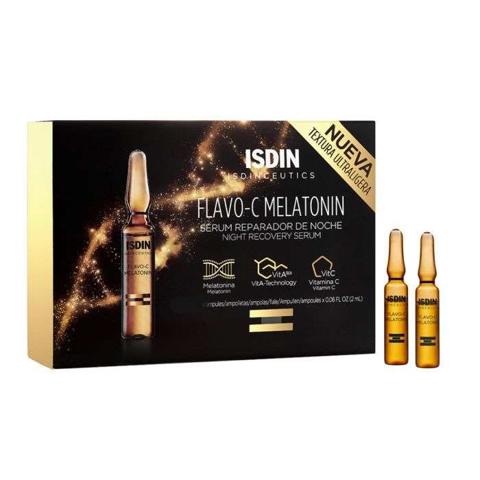 isdin-isdin-flavo-c-melatonin-serum-reparateur-nuit-10-ampoules-pommades-et-cremes-cicatrisantes.jpg ISDIN FLAVO C MELATONIN SERUM REPARATEUR NUIT 10 AMPOULES – Image 1
