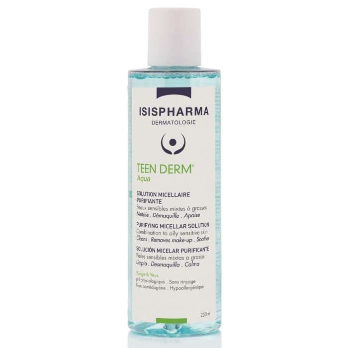 isispharma-isispharma-teen-derm-aqua-100ml-nettoyants-visage.jpg ISISPHARMA teen derm aqua 100ml – Image 1