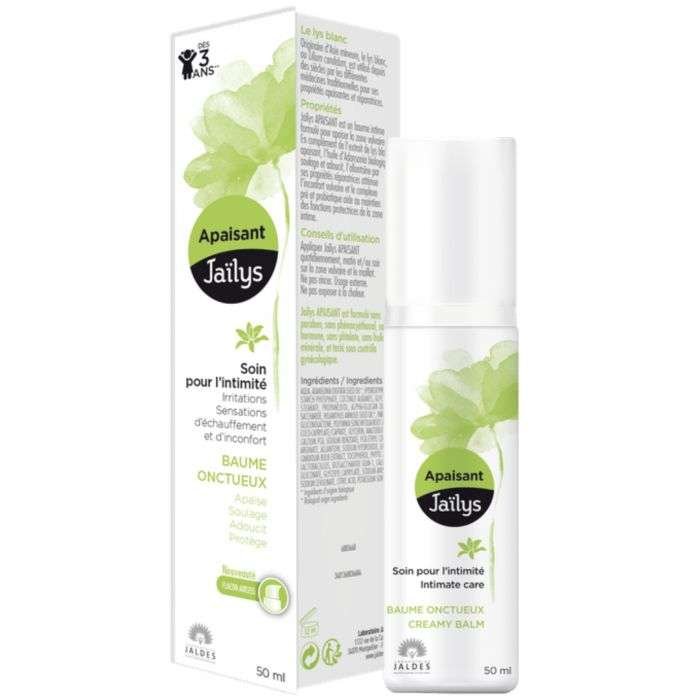 jailus-jailus-apaisant-soin-pour-lintimite-baume-onctueux-apaisant-50-ml-toilette-intime.jpg JAILUS APAISANT SOIN POUR L'INTIMITE BAUME ONCTUEUX APAISANT 50 ML – Image 1
