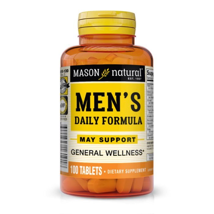 mason-natural-mason-natural-mens-daily-formula-100-comprimes-bien-etre-et-equilibre-emotionnel.jpg MASON NATURAL MENS DAILY FORMULA 100 COMPRIMES – Image 1
