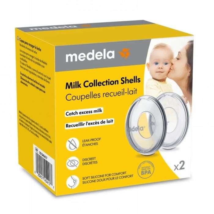 medela-medela-coquille-de-recueil-de-lait-x2-coussinets-dallaitement-et-soins.jpg MEDELA COQUILLE DE RECUEIL DE LAIT x2 – Image 1