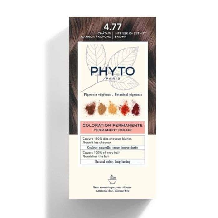 phyto-phyto-color-kit-coloration-477-chatain-marron-coloration.jpg PHYTO COLOR KIT COLORATION 4.77 CHATAIN MARRON – Image 1
