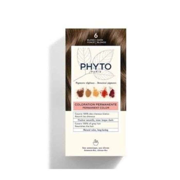 phyto-phyto-color-kit-coloration-6-blond-fonce-coloration-cheveux.jpg PHYTO COLOR KIT COLORATION 6 BLOND FONCE – Image 1