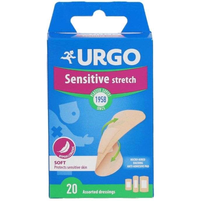urgo-urgo-sensitive-stretch-soft-20-pansements-pansements.jpg URGO SENSITIVE STRETCH SOFT 20 PANSEMENTS – Image 1