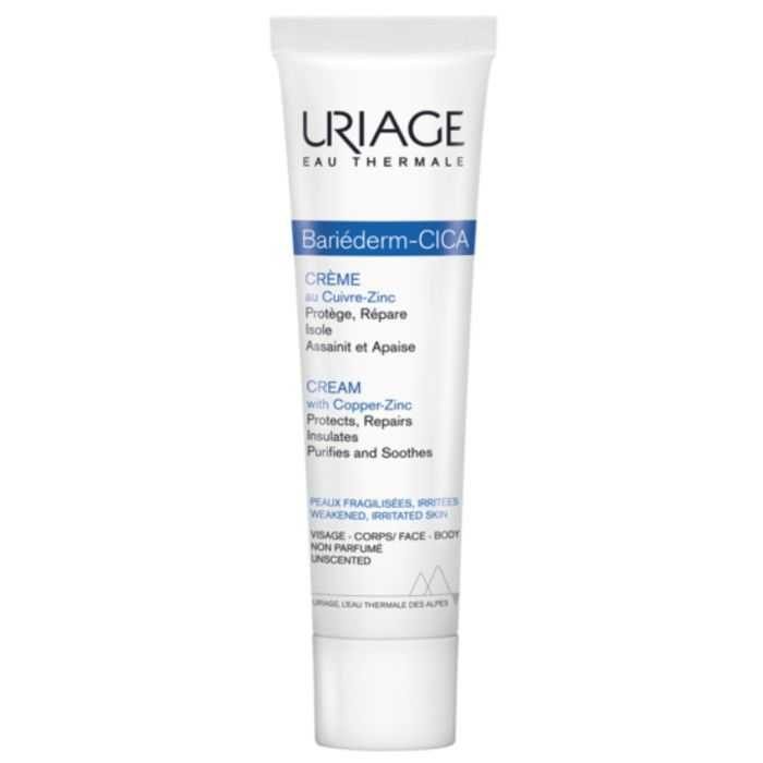 uriage-uriage-bariederm-cica-creme-au-cuivre-zinc-40ml-peaux-irritees-visage.jpg URIAGE BARIEDERM CICA-CRÈME AU CUIVRE-ZINC 40ML PEAUX IRRITÉES – Image 1